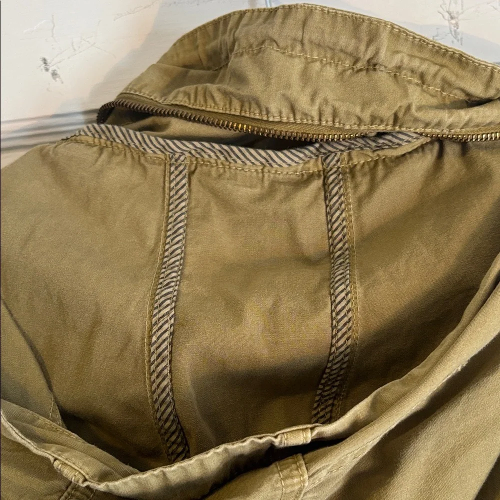 J Crew Olive Hooded Women's Jacket - Picture 5 of 5